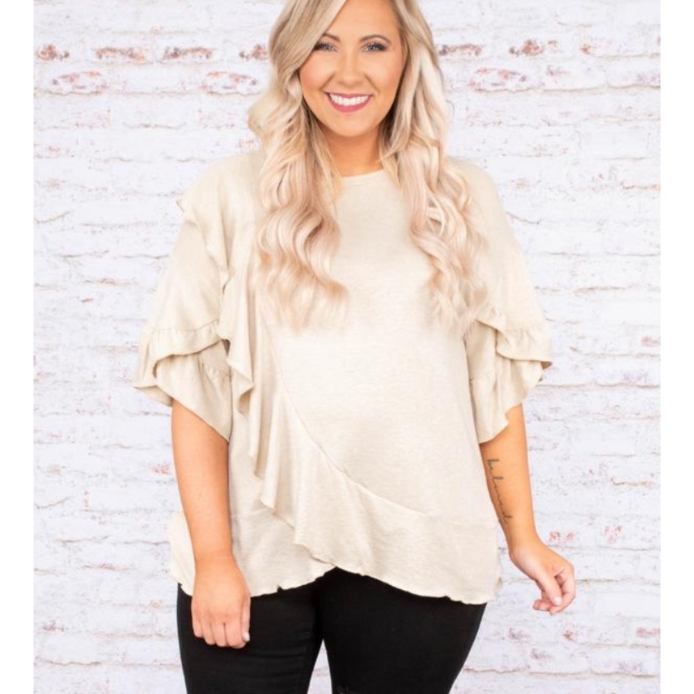 Chic Soul No Matter When Top, Oatmeal 1X
